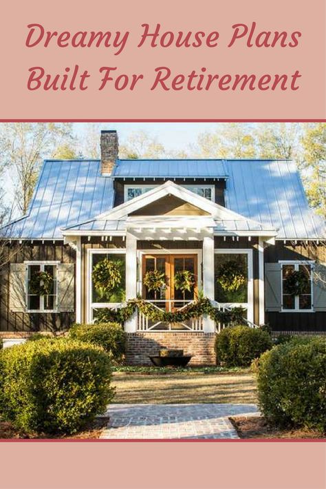 House Plans With Vestibule, House Plans With Reading Nook, Retirement Cottage House Plans, Retirement House Plans Cottages, Ranch Cottage House Plans, Practical House Plans, No Wasted Space House Plans, House Plans For Aging In Place, Retirement Homes Plans Open Floor