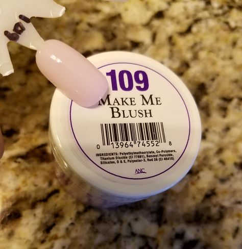 ANC 109 Make Me Blush Anc Dip Powder Make Me Blush, Anc Dip Powder Colors, Anc Nail Ideas, Anc Nails, Blush Nail Polish, Blush Nail, Dip Nail Colors, Sns Nails Colors, Baby Boomers Nails