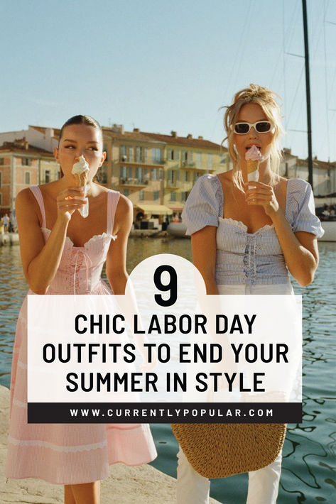 Looking for the perfect outfit to end summer on a stylish note? Discover 9 chic Labor Day outfits that are perfect for any celebration. From cute summer dresses to stylish BBQ looks, find inspiration for your holiday wardrobe. Embrace the latest trends and make a statement this Labor Day with these effortlessly stylish outfits. Boston Summer Outfits, What To Wear Over A Dress, Labor Day Outfits, Barbecue Outfit, Summer Bbq Outfit, Bbq Outfits, Late Summer Outfits, Date Night Outfit Summer, Ny Outfits