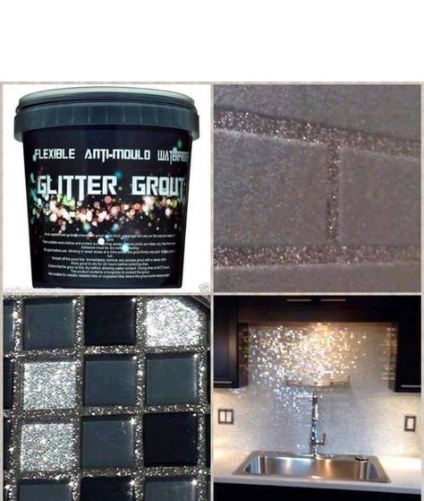 Paint For Walls, Glitter Paint For Walls, Glitter Grout, Diy Bathroom Furniture, Pallet Furniture Living Room, Diy Furniture For Small Spaces, Diy Apartment Furniture, Hamburger Helper, Diy Baby Furniture