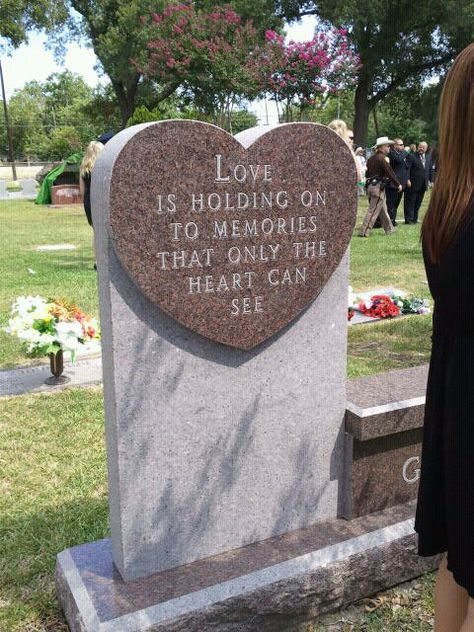 I found this memorial at a funeral I was attending for a fallen officer. I took a picture - the words say it all. Mothers Headstone Quotes, Headstone Quotes, Tombstone Quotes, Headstone Inscriptions, Stone Quotes, Grave Monuments, Tombstone Designs, Cemetery Monuments, Cemetery Statues