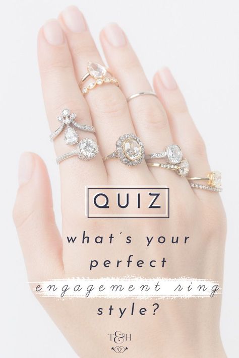 need a little help to jumpstart the engagement ring search? not sure if you reallyyyyy want a solitaire or if you just THINK you want one? or are you trying to figure out what your partner might like but you want to be ✨sneaky✨ about it? check out this quiz to see what your true ring aesthetic is 💎 Guide To Engagement Rings, Engagement Rings For Finger Types, Picking An Engagement Ring, Engagement Ring 101, Different Kinds Of Engagement Rings, What Engagement Ring Is Right For Me Quiz, Engagement Rings Plus Size, Engagement Ring Types Chart, What Engagement Ring Is Right For Me