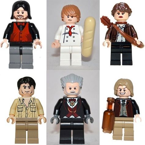 LEGO HUNGER GAMES!!!! Seneca Crane, Peeta Mellark, Katniss Everdeen, Gale Hawthorne, President Snow, Hay itch Abernathy Lego Hunger Games, Katniss Hair, Hunger Games Gif, Seneca Crane, Gale Hawthorne, Hunger Games Characters, Games Characters, I Volunteer As Tribute, Hunger Games Fandom