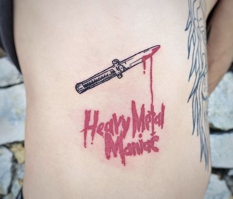 Cuchillo heavy metal tattoo Heavy Metal Tattoo, Metal Tattoo, Heavy Metal, Photo And Video, Tattoos, Instagram Photos, Instagram Photo, Quick Saves, Instagram