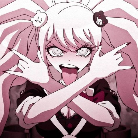 #junko #enoshima #junkoenoshima #animeicon #iconanime #icon #iconn #anime #animee #danganronpa #danganronpaa Danganronpa Junko, Junko Enoshima, Fan Anime, 3 Characters, Danganronpa Characters, Very Funny Pictures, I Icon, Danganronpa, Drawing Tutorial