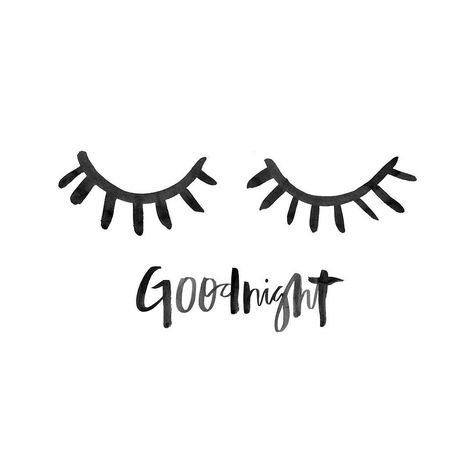 Goodnight, and sweet dreams with this gorgeous hand lettering / brush lettering and cute eye lashes :) Motherhood Inspiration, Ayat Alkitab, Sassy Quotes, Visual Statements, Quotes About Moving On, Disney Quotes, Night Quotes, E Card, Brush Lettering