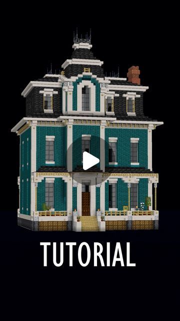 Zeplington on Instagram: "Victorian House in Minecraft #minecrafttutorial #minecraftbuilds" Victorian Minecraft Builds, Victorian Minecraft Houses, Minecraft Victorian House, Minecraft Victorian, House In Minecraft, Minecraft Furniture, Minecraft City, Minecraft House, Minecraft Blueprints