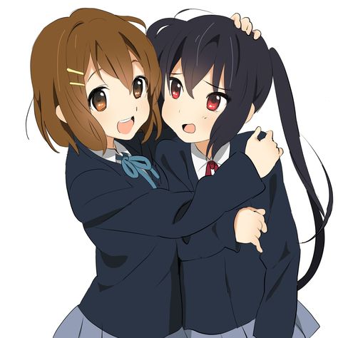 Azusa x Yui (K-ON!) Azusa Yui, Azusa K On, Azusa Nakano, Kyoto Animation, K On, Anime Sisters, Naruto Girls, Anime Ships, Cute Anime Pics