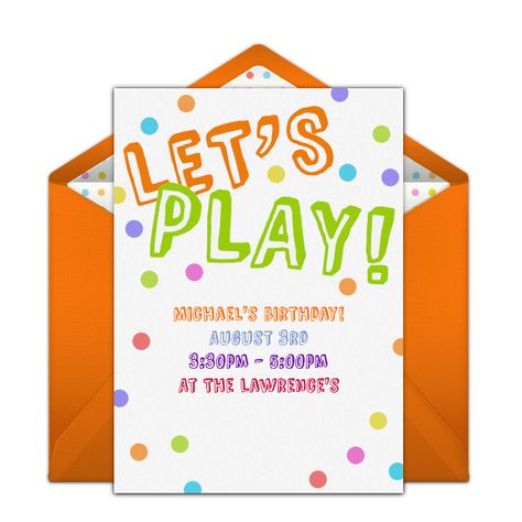 Check out one of our most popular playdate invitations. This free online invite is a fun way to get the little ones together for a day of play. Play Date Birthday Party, Play Date Invitation, Playdate Invitation, Play Invitations, Playdate Activities, Playdate Ideas, Online Birthday Invitations, Combined Birthday Parties, Outdoor Fun For Kids