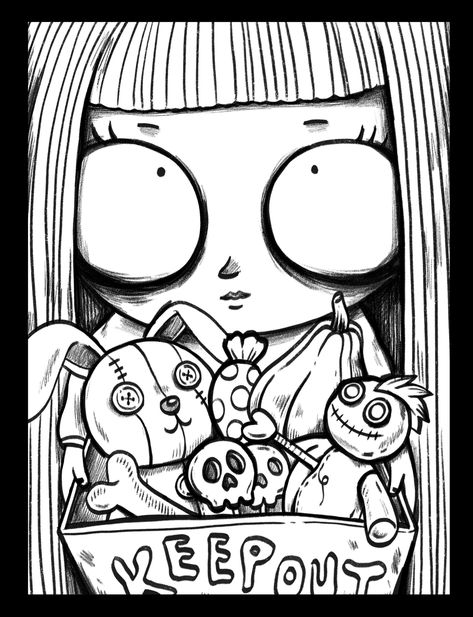 Ruby Gloom Coloring Pages, Valfre Coloring Page, Grunge Coloring Pages, Emo Coloring Pages, Weird Coloring Pages, Coloring Pages Scary, Goth Coloring Pages, Creepy Coloring Pages, Secret Garden Coloring Book