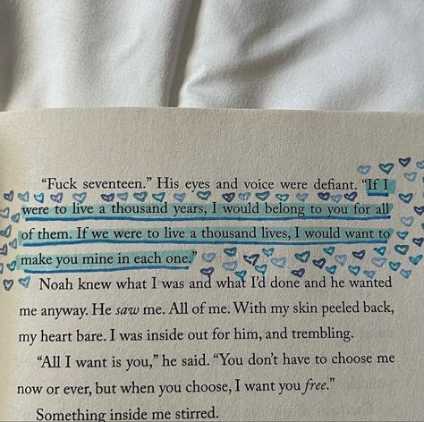 Blue Annotations, Sky Aesthetic Moon, Aesthetic Annotations, Drawing Hearts, Blue Sky Aesthetic, 2d To 3d, Mara Dyer, Romantic Book Quotes, Romance Books Quotes