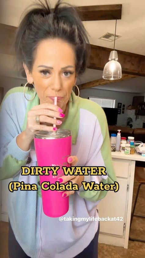 Tonya Spanglo | Dirty Water? Flavored Water w/Cream? Same thing! It’s delish! #water #flavoredwater #watertok #watertokchallenge #dirtywater #drink #drinks… | Instagram Zero Sugar Water Recipes, Torani Water Recipes, Watertok Recipes With Syrup, Dirty Water Recipes, Water Mixes Recipes, Water Drink Mix Recipes, Tonic Water Drinks, Flavored Water Recipes Packets, Watertok Tiktok Recipes