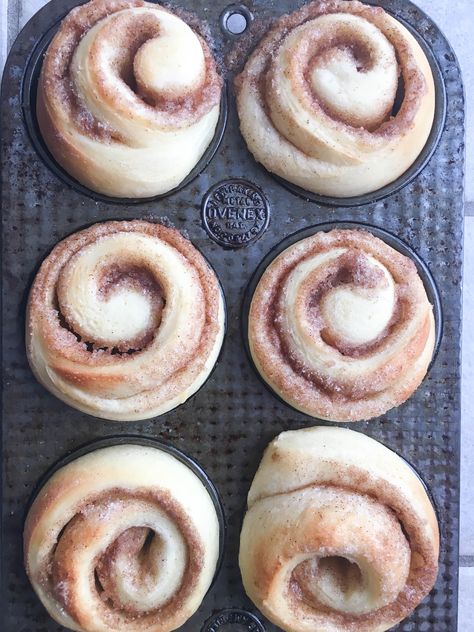 Muffin Tin Cinnamon Rolls Cinnamon Rolls In Muffin Tin, Easy Dinner Rolls In Muffin Tin, Muffin Tin Cinnamon Rolls, Cinnamon Rolls Muffin Tin, Cinnamon Roll Muffins Easy, How To Make Mini Cinnamon Rolls, Breakfast In Cupcake Tins, Connamon Rolls, Bean And Cheese Burrito