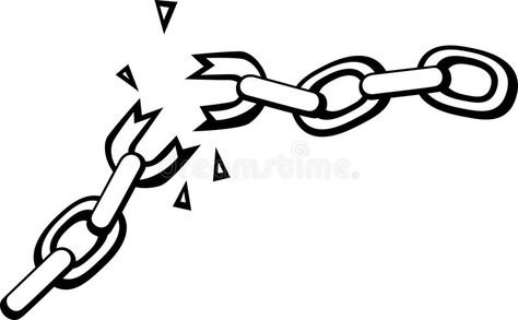 Breaking chains vector illustration. Vector illustration of chains breaking , #affiliate, #vector, #chains, #Breaking, #breaking, #Vector #ad Breaking Chains Drawing, Breaking Chains Tattoo, Chains Illustration, Chains Breaking, Chain Breaking, Chain Vector, Chain Drawing, Breaking Chains, Toe Tattoos