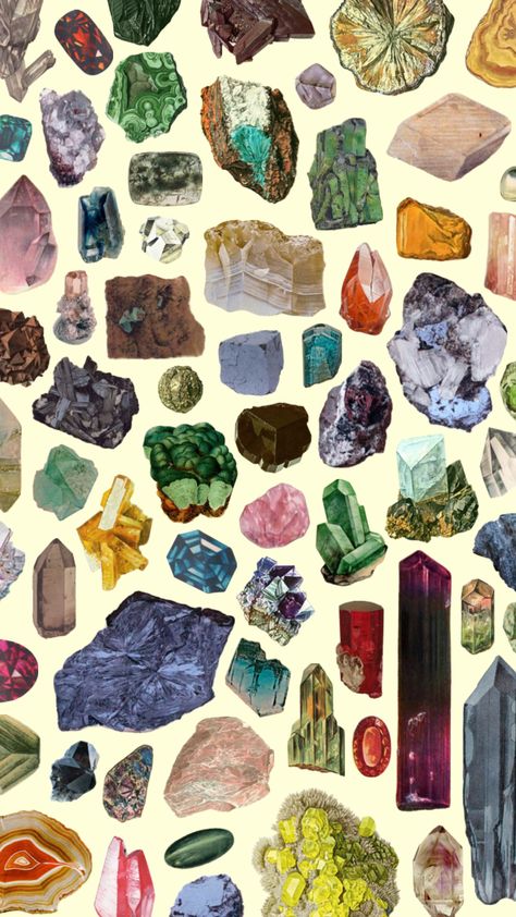 #crystals #gems Gemologist Aesthetic, Aesthetic Crystal Wallpaper, Geology Wallpaper, Gemstones Wallpaper, Aura Book, Crystal Collage, Crystal Photos, Driftwood Art Sculpture, Crystals Gems