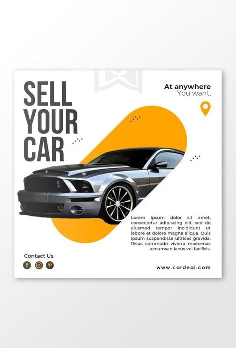 Car Poche Design, Car Dealership Social Media Posts, Car Dealership Ads, Cars Advertising Design, Car Detailing Branding, Layout Product Design, Automotive Graphic Design, Car Creative Poster, Company Banner Design