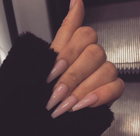 Long Pink Nails, Simple Acrylic Nails, Ballerina Nails, Summer Acrylic Nails, Trim Nails, Nailed It, Dream Nails, Coffin Nails Designs, Fire Nails