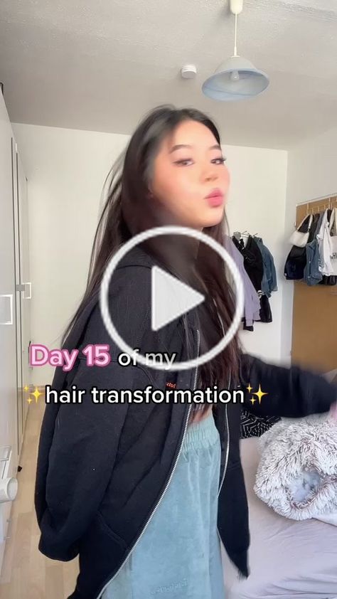 Kim (@morveskim) has created a short video on TikTok with music Figure It Out. | Hope the audio is working 🥲 ig:@morveskim // #hairstyle #pinterest #hairtransformation #hairtutorials #hairtransformation #spacebuns #fyp #fypシ #fy | of my | ✨hair transformation✨ | Day 15 | ... Tiktok Hairstyles, Hair Transformation, Figure It Out, Short Video, My Hair, Super Cool, Hair Lengths, Hair Tutorial, Hair Care