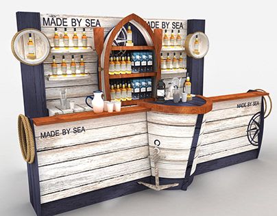 Event Bar Design, Decoration Surf, Small Restaurant Design, Bar Counter Design, Outdoor Restaurant Design, Le Grand Bleu, Food Cart Design, Event Bar, Kiosk Design