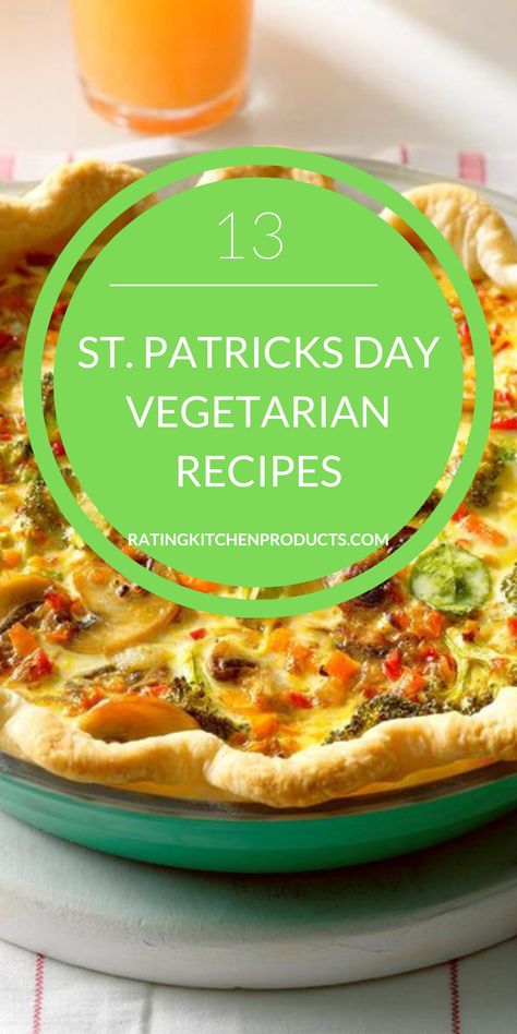 St. Patrick's Day is the perfect time to embrace your inner Irish and enjoy a delicious vegetarian feast. Whether you're looking for something quick and easy to whip up, or want to put together a flavorful dish that's a little more involved, we've got plenty of delectable solutions to help you celebrate without meat. These St. Patrick's Day vegetarian recipes will have you feeling the luck of the Irish in no time. Vegetarian Saint Patricks Day Recipe, Irish Dinner Recipes Vegetarian, Irish Food Vegetarian, Vegan St Patricks Day Recipes Dinners, Vegetarian St Patrick’s Day, Food Without Meat Recipes, Vegetarian St Patricks Day Food, Vegan St Patricks Day Food, Vegetarian St Patricks Day Recipes