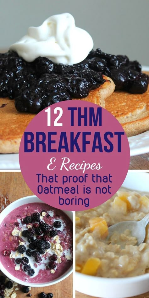 Thm E Meals Breakfast, Northern Nester Thm, Thm Baked Oatmeal Recipes, Thm Supper Ideas, Easy Thm Breakfast, Thm Breakfast Casserole, Thm E Recipes, Thm E Breakfast Ideas, Sweatpants Oatmeal Thm