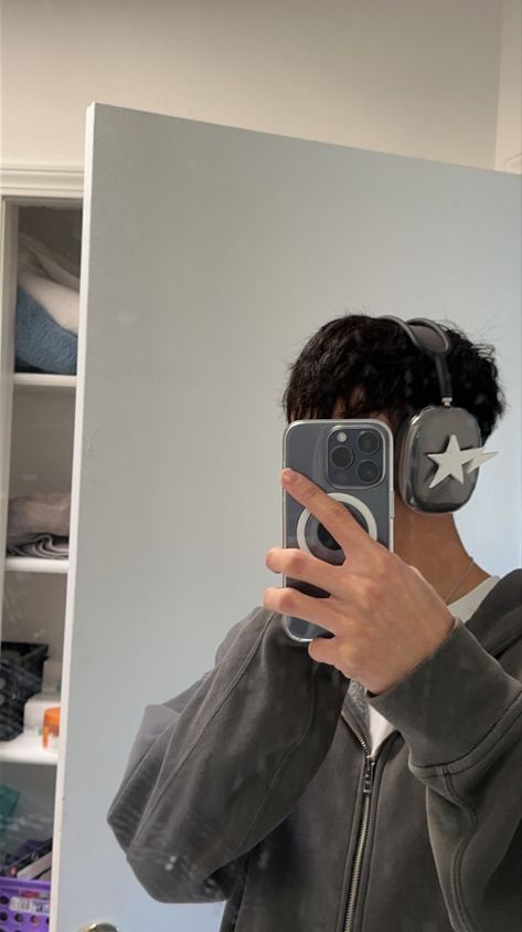 #bape #airpods Airpod Max Outfit, Headphone Aesthetic, Max Aesthetic, Airpod Max, Black Outfit Men, Airpods Max, Max Black, Black Outfit, Mens Outfits