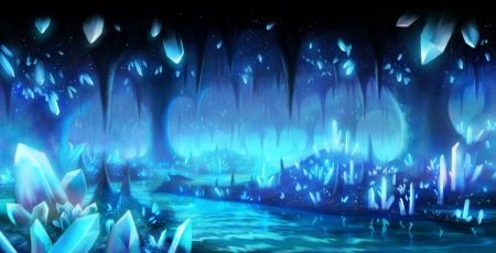 Beautiful Dark Cave | Cave - anime, crystal, landscape, scene, cave, beautiful, magic, dark ... Crystal Landscape, Anime Crystal, Dark Cave, Dark Landscape, Fantasy Background, Crystal Cave, Fantasy City, Fantasy Setting, Fantasy Places