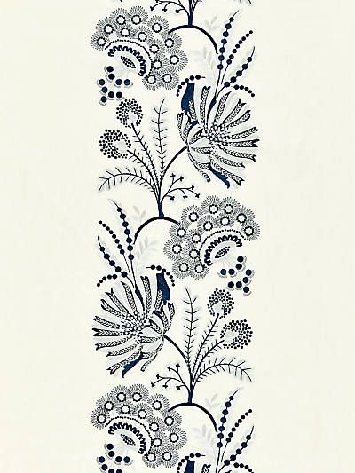 ANNELISE EMBROIDERY - Fabric - Annelise Embroidery is both decorative and modern. Whimsical stitching details bring this graceful floral vine to life in shades of blue on ivory and neutrals on muted, colored grounds. The panel stripe works beautifully when centered on seat backs and c Metropolitan Opera, Red Rooms, Stitching Details, Floral Vine, Embroidery Fabric, Drapery Fabric, Apartment Interior, Fine Fabric, Metropolitan Museum Of Art