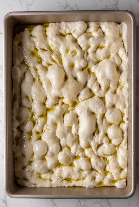 Overnight Sourdough Focaccia — Bread Bake Beyond Best Foccacia Bread Recipes, Sourdough Focaccia Recipe, Foccacia Recipe, Overnight Sourdough, Active Sourdough Starter, Olive Oil Extra Virgin, Sourdough Focaccia, Foccacia Bread, Sourdough Bread Starter