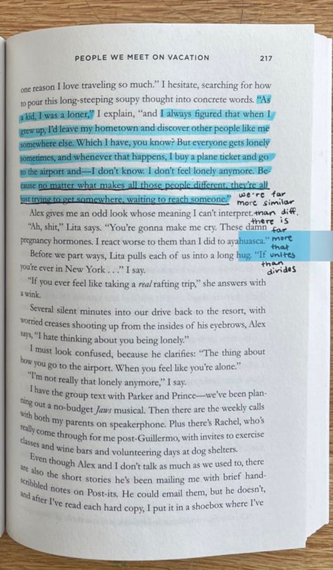 book
book annotation
book annotations 
book highlights 
book quotes
book tabbing
emily henry
emily henry quote
emily henry quotes
emily henry annotations 
people we meet on vacation 
people we meet on vacation quote
people we meet on vacation quotes
people we meet on vacation annotations People We Meet On Vacation, Emily Henry, Book Annotation, When I Grow Up, Vacation Books, On Vacation, Other People, Book Quotes, Growing Up