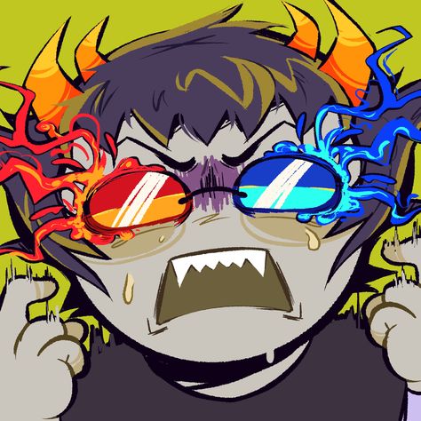 Sollux Captor Fanart Icon, Gamkat Homestuck, Sollux Pfp, Sollux Captor Icon, Sollux Captor Fanart, Homestuck Icon, Homestuck Pfp, Homestuck Sollux, Homestuck Wallpaper