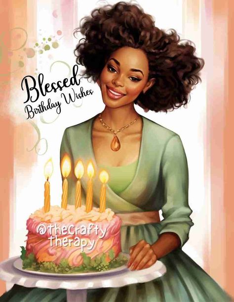 Happy Birthday Wishes Black Woman, Happy Birthday Black Woman, Blessed Birthday Wishes, Face Mask Maker, Aka Birthday, African American Birthday Cards, Blessed Birthday, Happy Birthday Queen, Happy Birthday Wishes For A Friend