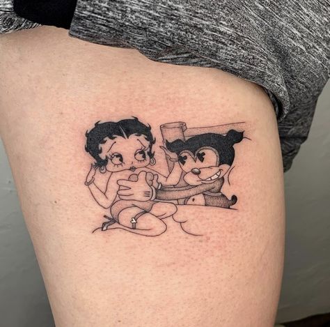 Swag Tattoo, Aesthetic Tattoo Ideas, Betty Boop Tattoos, Hippie Tattoo, Cherry Tattoos, 20 Aesthetic, Cute Hand Tattoos, Dope Tattoos For Women, Cute Tattoos For Women