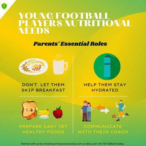 Before engaging in physical activity, young football players should fuel up with nutritious snacks to maintain energy, focus on technique and skill execution, heal and restore muscles, and supply nutrients for growth and development. Young Football Players, Nutrition Poster, Gym Food, Balanced Meals, Nutritious Snacks, Football Players, Food Hacks, Snack Recipes, Healthy Eating