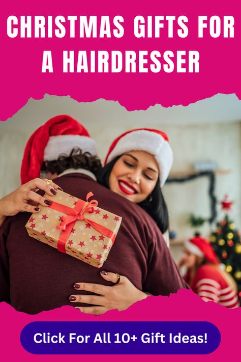 Check out this collection of Christmas Gifts For A Hairdresser. Click for all gift ideas! Hairdresser Christmas Gift, Gifts For Hairdresser Christmas, Gift Ideas For Hairdressers Christmas, Gift Ideas For Hairdressers, Gift Ideas For Hair Stylist, Christmas Gifts For Hairstylist, Christmas Gift For Hairdresser, Hairdresser Gift Ideas, Gifts For Hairstylist