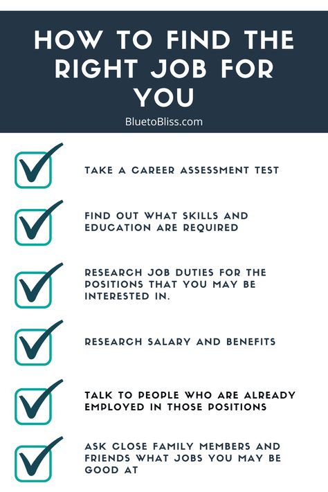 If how to find the right job for me is on your mind, you're in the right place. Read more to find out what to look for in a job and how to find one quickly. #howtofindtherightjob #howtofindtherightjobforme #findingtheperfectjob #whattolookforinajob #howtodfindajobquickly #howtofindanewjob How To Search For A Job, How To Find The Right Job For Me, How To Find A Job, How To Get A Job, Find A New Job, Career Assessment, Know Your Future, Finding A Job, Job Inspiration