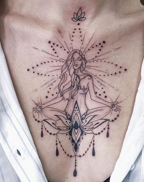 Chakra Tattoo, Tattoos Meaningful, Crystal Tattoo, Remembrance Tattoos, Women Tattoos, Muster Tattoos, Kawaii Tattoo, Chest Tattoos For Women, Neck Tattoos