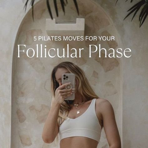 Bailey Brown, Luteal Phase Exercise, Menstrual Cycle Pilates, Workouts For Follicular Phase, Follicular Phase Workout, Bailey Brown Pilates, Cycle Syncing Follicular Phase, Pilates Moves, Pilates Barre