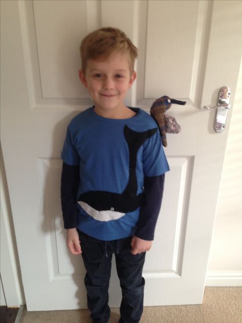 Snail And The Whale Costume, The Snail And The Whale, Whale Costume, World Book Day Outfits, Book Day Ideas, Book Week Ideas, World Book Day Ideas, Snail And The Whale, Kids Fancy Dress