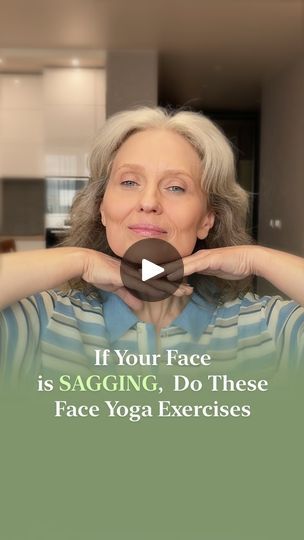 40K views · 5K reactions | If your face is sagging, do these face yoga exercises💆‍♀️
Our model demonstrates 3 effective moves to lift and tone your face✨

Follow the link in the bio to get a personalized face yoga program tailored just for you.

#faceyoga #liftingexercises #antiaging #selfcare #luvlyapp | Face Yoga & Skincare App | luvly.app · Original audio Skincare App, Face Yoga Exercises, Face Yoga Facial Exercises, Facial Yoga, Yoga Program, Face Exercises, Facial Exercises, Yoga Exercises, Face Yoga