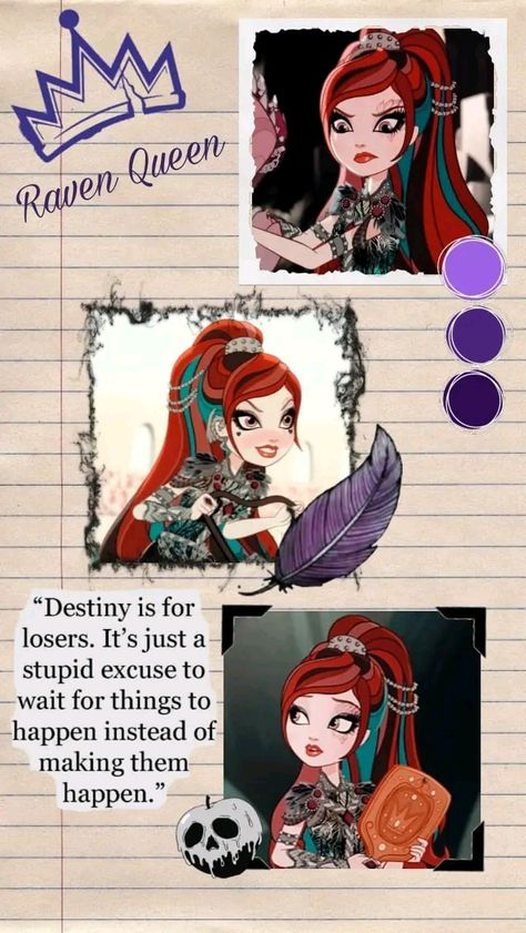 Ever After High Wallpaper, Best Cartoon Series, High Wallpaper, Arte Monster High, Queens Wallpaper, Raven Queen, Beauty Wallpaper, Good Cartoons, Cartoons Series