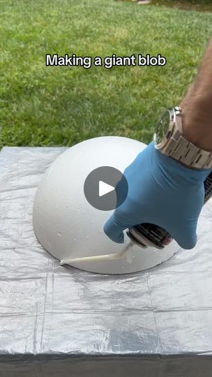 713K views · 33K reactions | Making a giant blob with spray foam #nickpainting #blob #foam #sculpture | Making a giant blob with spray foam #nickpainting #blob #foam #sculpture | By NickNick | Making a giant cloth. Don't
know much about history don't know much about don't know much
about a science fool. Don't know much about the French but
I do know that I love you Spray Foam Sculpture, Sculpture Making, Foam Sculpture, About History, Spray Foam, The Fool, I Love You, Spray, Science