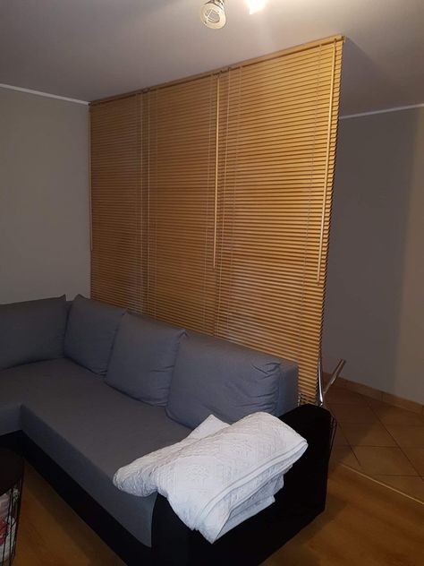 Blinds Room Divider, Washing Area, Apartment Deco, Modern Room Divider, Diy Room Divider, Room Divider Curtain, Temporary Wall, Divider Wall, Room Partition