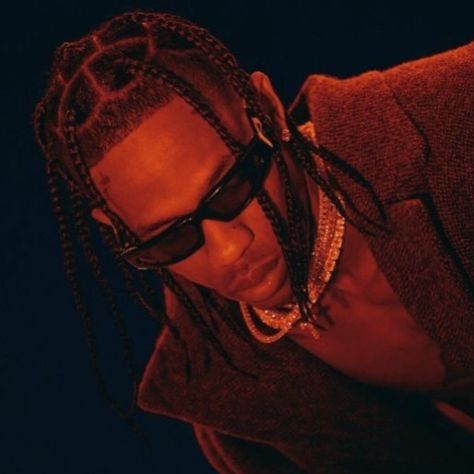 Travis Scott Pfp, Aesthetic Rap, Travis Scott, Rap, Braids, Plaits