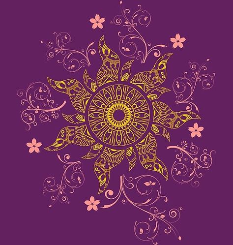 Ispiration from the Disney movie " Tangled". • Also buy this artwork on wall prints, apparel, stickers, and more. Rapunzel Bedroom, Caw Art, Mandala Arm Tattoo, Tangled Sun, Tangled Flower, Mandala Gold, Tangled Wallpaper, Sun Mandala, Sun Painting