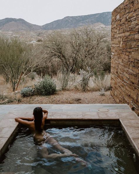 Rustic Pool, Wellness Travel, Shay Mitchell, Island Life, Travel Aesthetic, Hot Springs, Travel Usa, Cali, Hot Tub