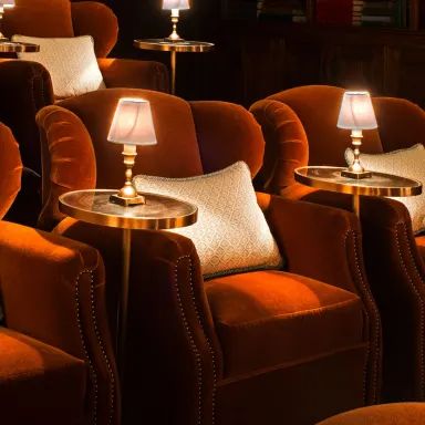 Soho House 76 Dean Street | Members Club in London Soho House Theater, Soho House Cinema, Soho House Interiors, Soho House London, Theater Room Design, Members Club, Theatre London, Home Cinema Room, Soho London