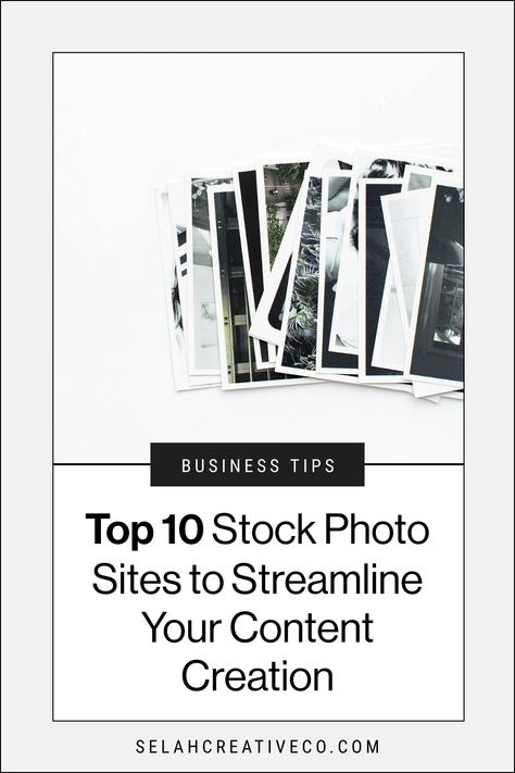 Learn about the top 10 stock photo sites I use to create better, on-brand content for my small business. Business Stock Photos, Website Images, Photo Website, Photo Site, Digital Marketing Training, Stock Photography Free, Photo Library, Round Up, My Business