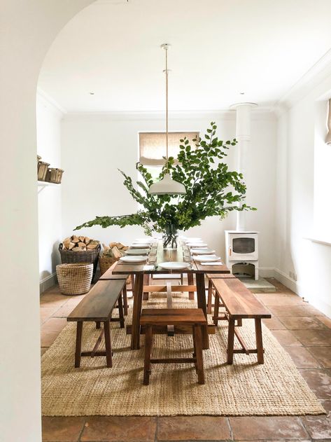 Can Minimalism and 5 Kids Co-Exist? A Design Couple's Child-Friendly, Clutter-Free Home - Remodelista Clutter Free Home, Inviting Home, 5 Kids, Main Bedroom, Bench Table, Furniture Companies, Table Style, Interior Design Trends, Room Table