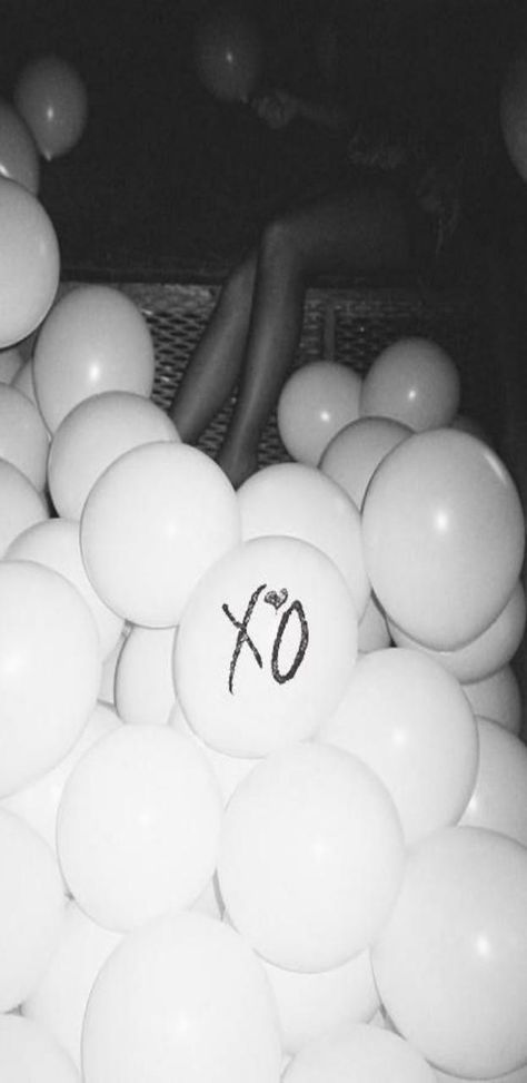 Black and white, balloons, Xo, The Weeknd Birthday, The Weeknd Album Cover, The Weeknd Trilogy, The Weeknd Background, Glasses Wallpaper, The Weeknd Wallpaper Iphone, The Weeknd Albums, Balloon House, The Weeknd Poster